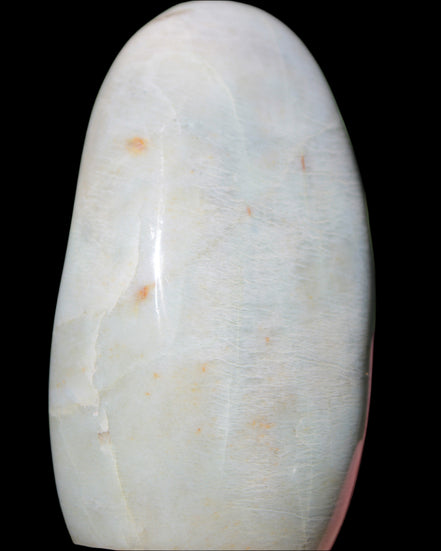 Moonstone Plagioclase Feldspar freeform 670g in sunlight - Rocks and Things Store