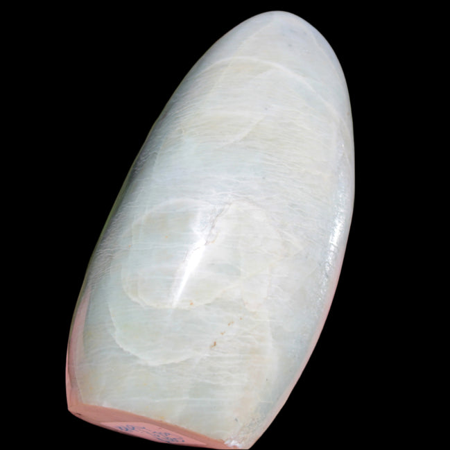Moonstone Plagioclase Feldspar freeform 670g in sunlight - Rocks and Things Store