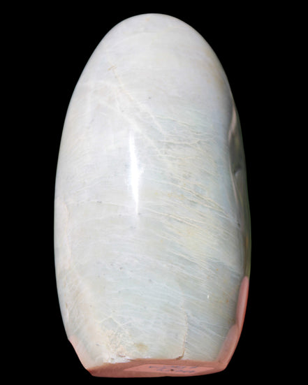 Moonstone Plagioclase Feldspar freeform 670g in sunlight - Rocks and Things Store