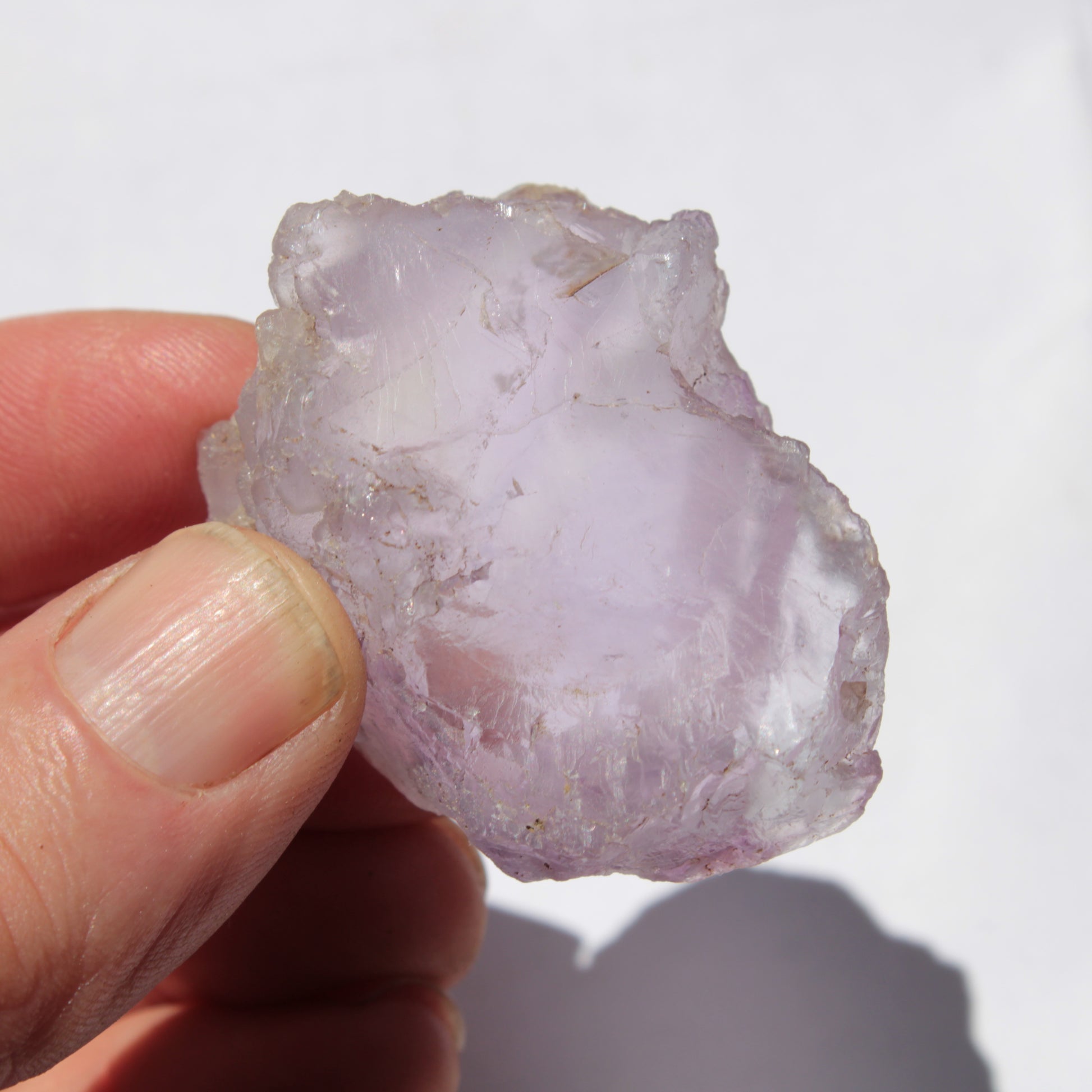 Purple Fluorite from China 67g Rocks and Things