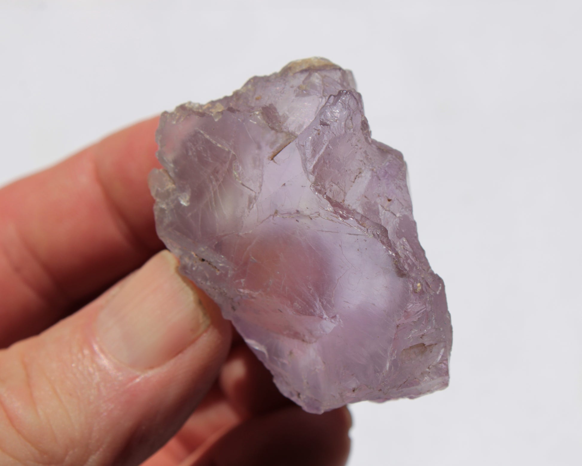 Purple Fluorite from China 67g Rocks and Things