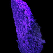 Purple Grape Agate botryoidal chalcedony 64g in UV light - Rocks and Things Store