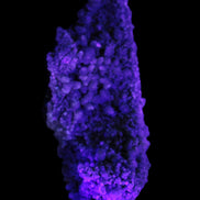 Purple Grape Agate botryoidal chalcedony 64g in UV light - Rocks and Things Store