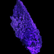 Purple Grape Agate botryoidal chalcedony 64g in UV light - Rocks and Things Store