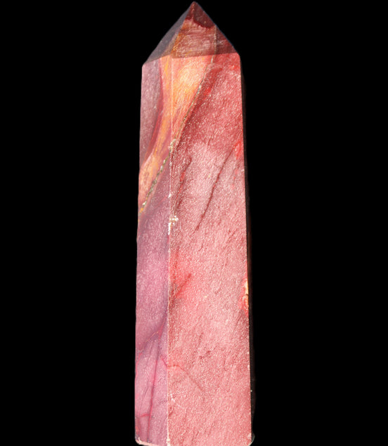 Mookaite wand 96m 100g in sunlight - Rocks and Things Store