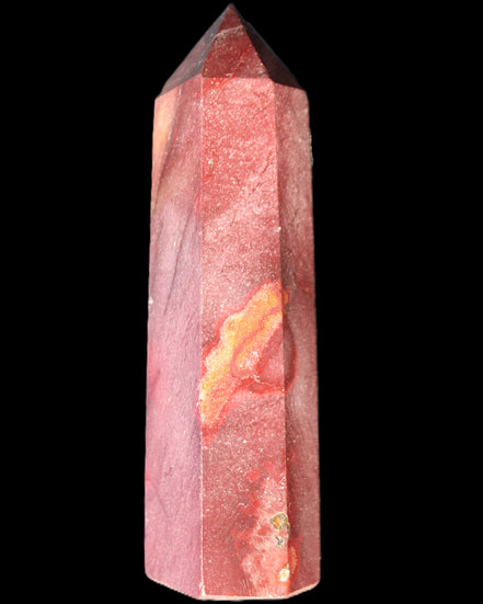 Mookaite wand 96m 100g in sunlight - Rocks and Things Store