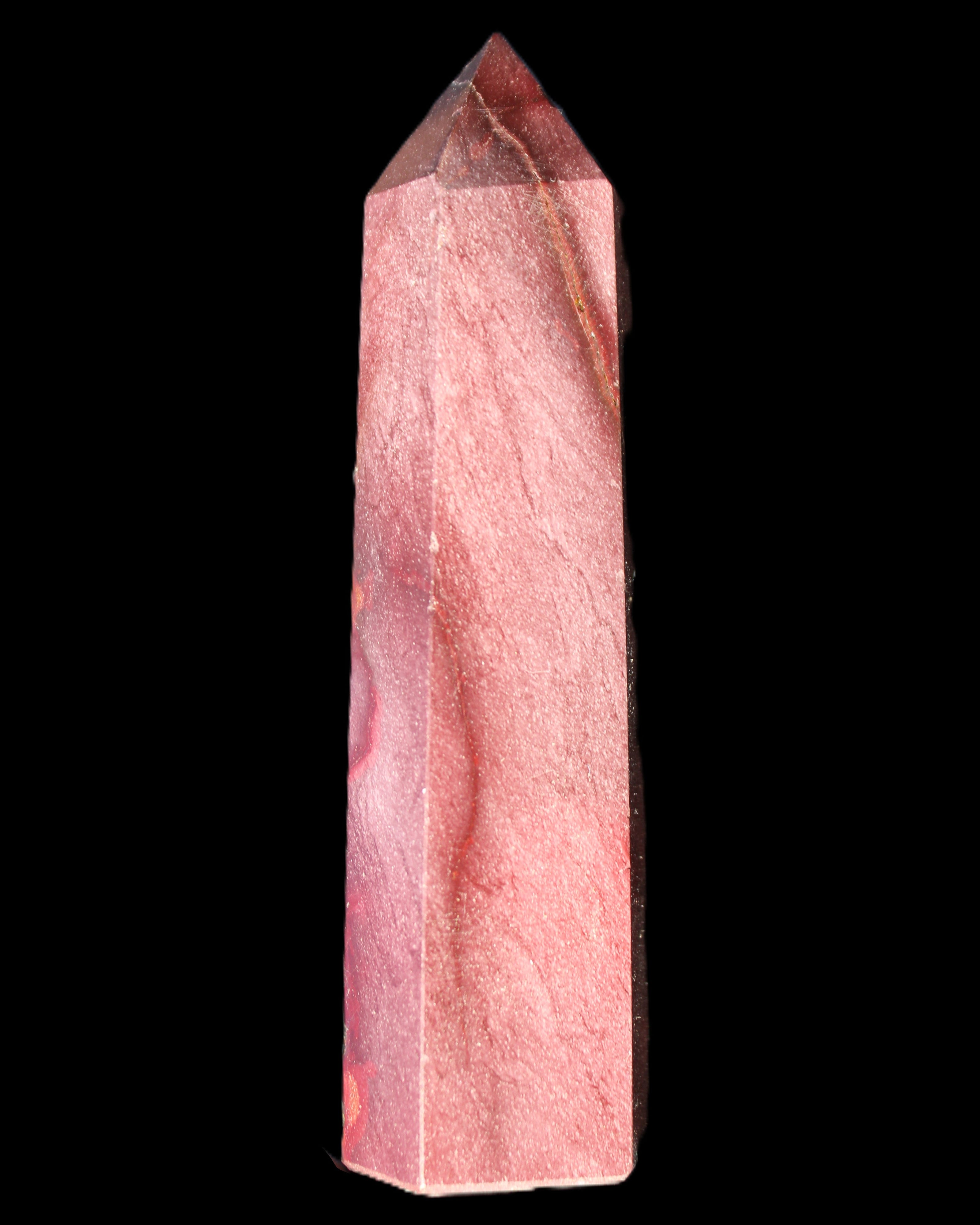 Mookaite wand 96m 100g in sunlight - Rocks and Things Store