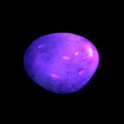 Labradorite small tumbled stone 8-10g in UV light - Rocks and Things Store