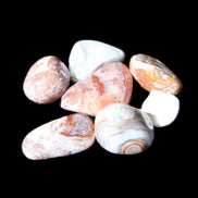 Crazy Lace Agate 3 polished stones from Mexico 10g in sunlight - Rocks and Things Store