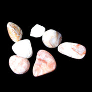 Crazy Lace Agate 3 polished stones from Mexico 10g in sunlight - Rocks and Things Store