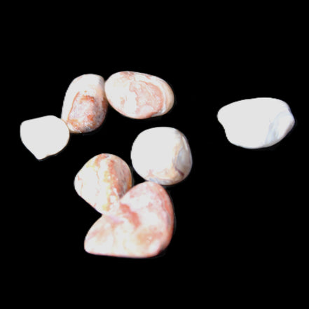 Crazy Lace Agate 3 polished stones from Mexico 10g in sunlight - Rocks and Things Store
