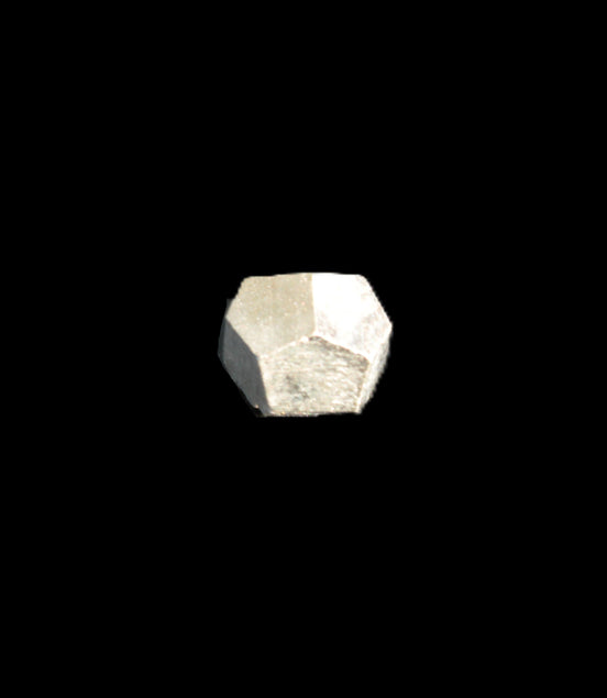 Golden Pyrite octahedral, Groveland Mine, Michigan 2-4g Rocks and Things