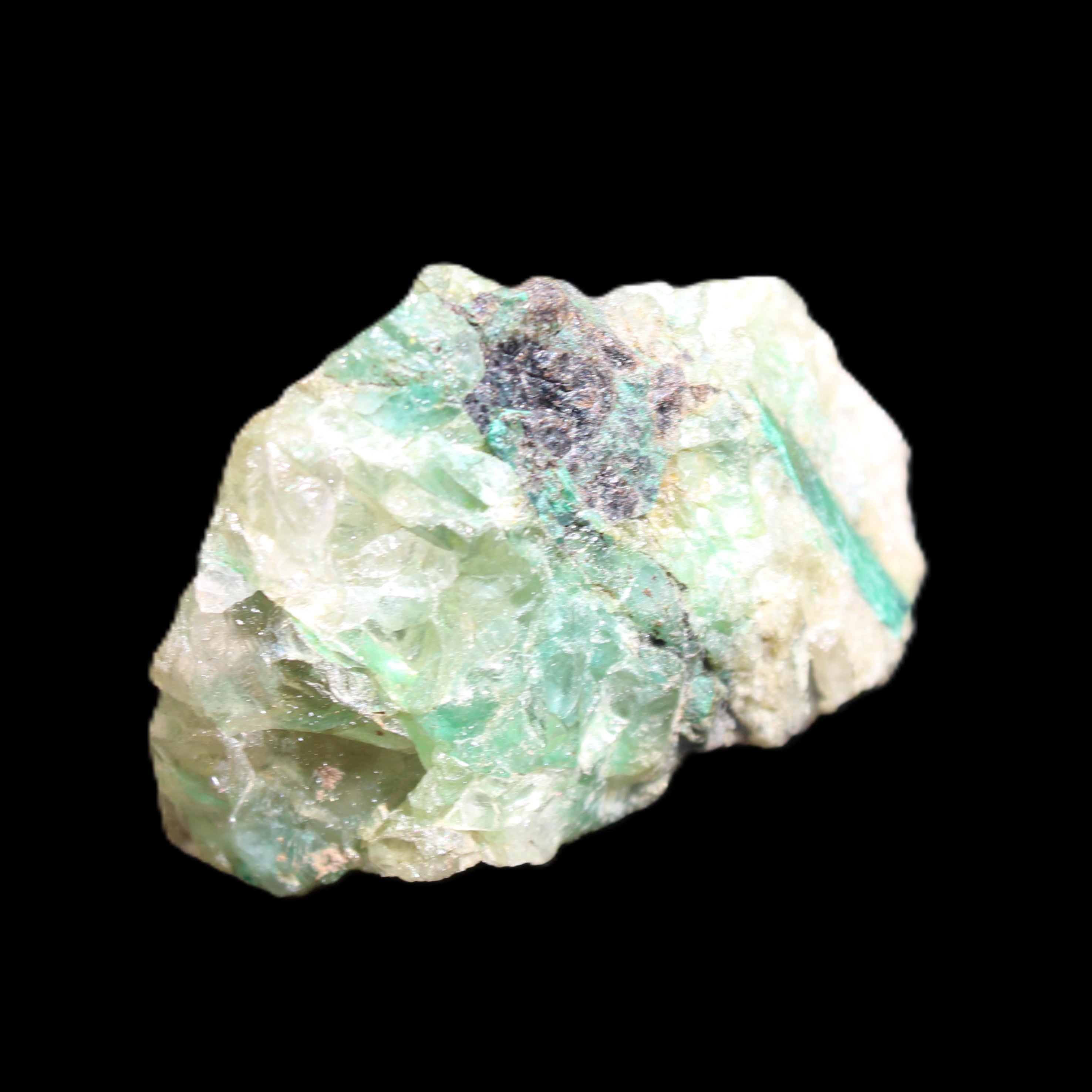Emerald 116ct 43g in sunlight - Rocks and Things Store