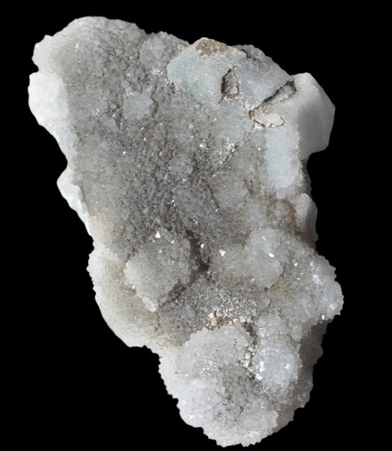 Green granulated cubic Fluorite cluster from Fujian 402g in sunlight - Rocks and Things Store