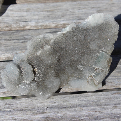 Green granulated cubic Fluorite cluster from Fujian 402g Rocks and Things