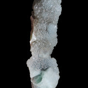 Green granulated cubic Fluorite cluster from Fujian 402g in sunlight - Rocks and Things Store