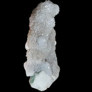Green granulated cubic Fluorite cluster from Fujian 402g in sunlight - Rocks and Things Store