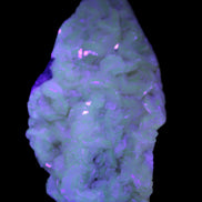 Calcite cluster UV reactive 80mm 114g Rocks and Things