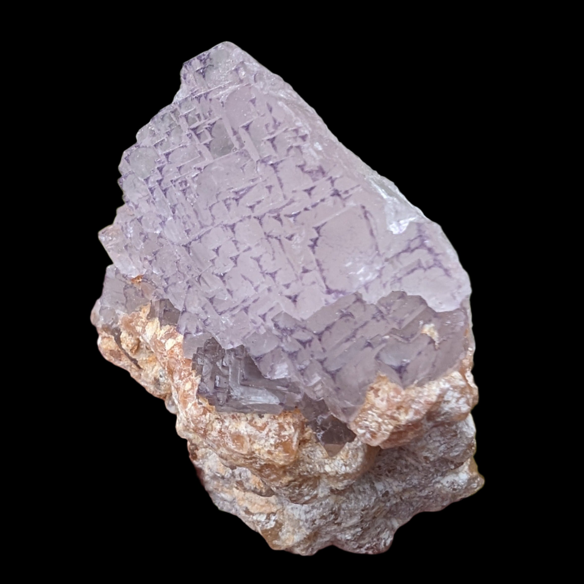 Violet Fluorite cluster 67g in sunlight - Rocks and Things Store