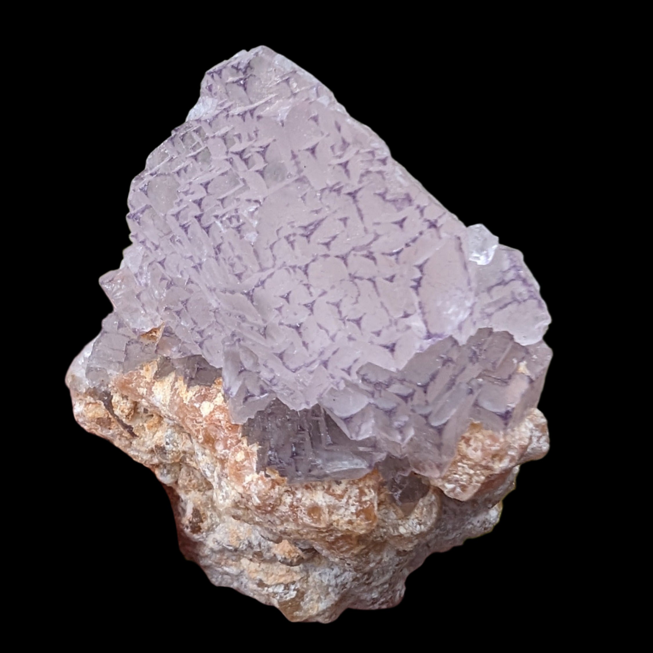 Violet Fluorite cluster 67g in sunlight - Rocks and Things Store