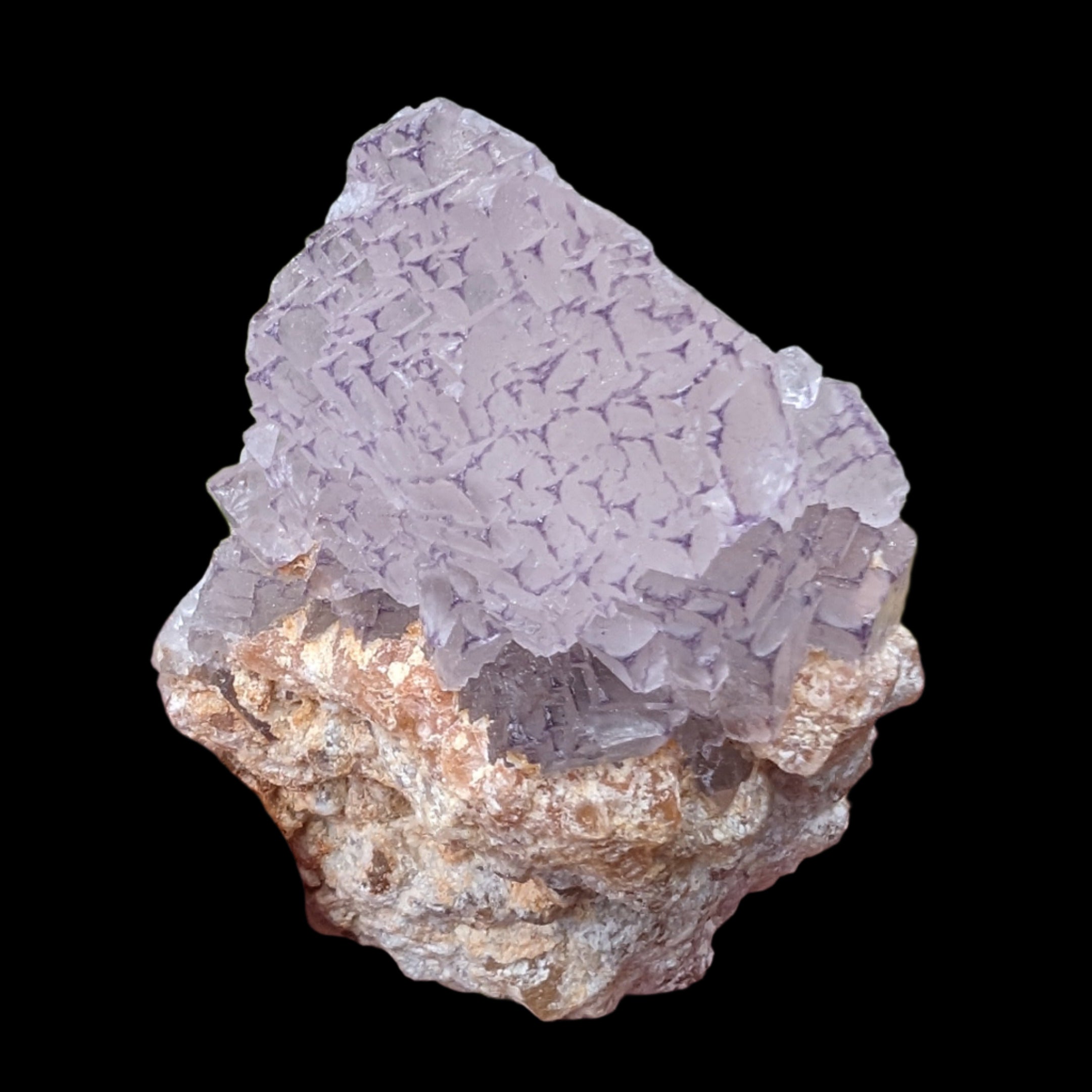 Violet Fluorite cluster 67g in sunlight - Rocks and Things Store