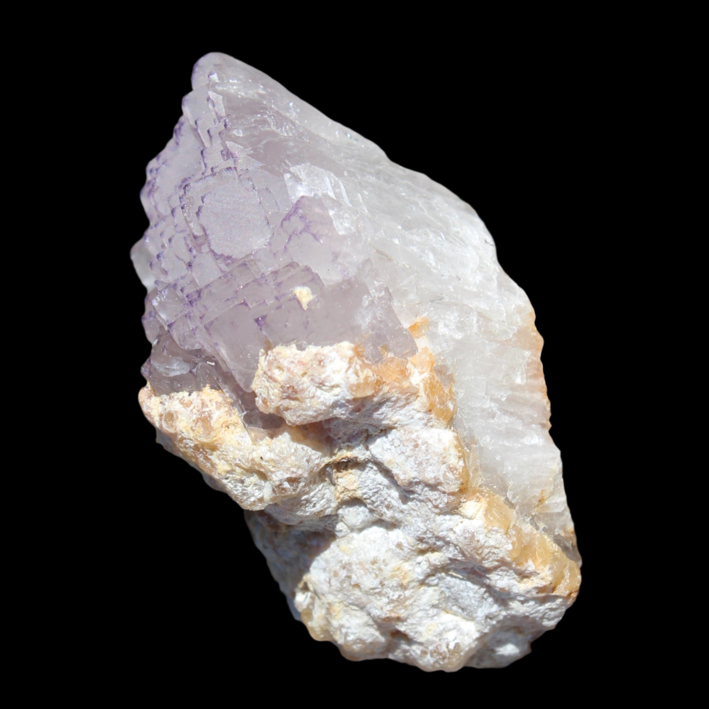 Violet Fluorite cluster 67g in sunlight - Rocks and Things Store