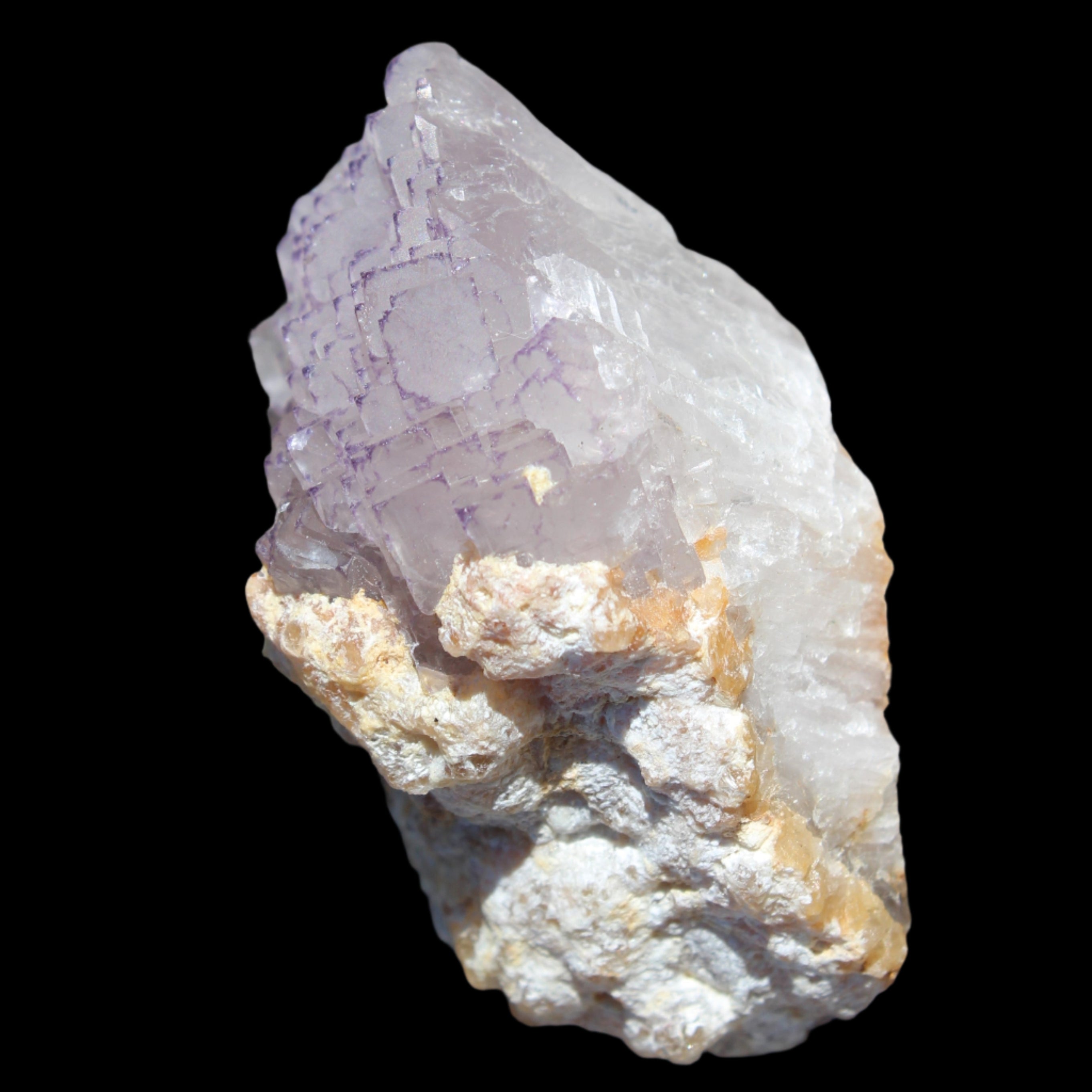 Violet Fluorite cluster 67g in sunlight - Rocks and Things Store