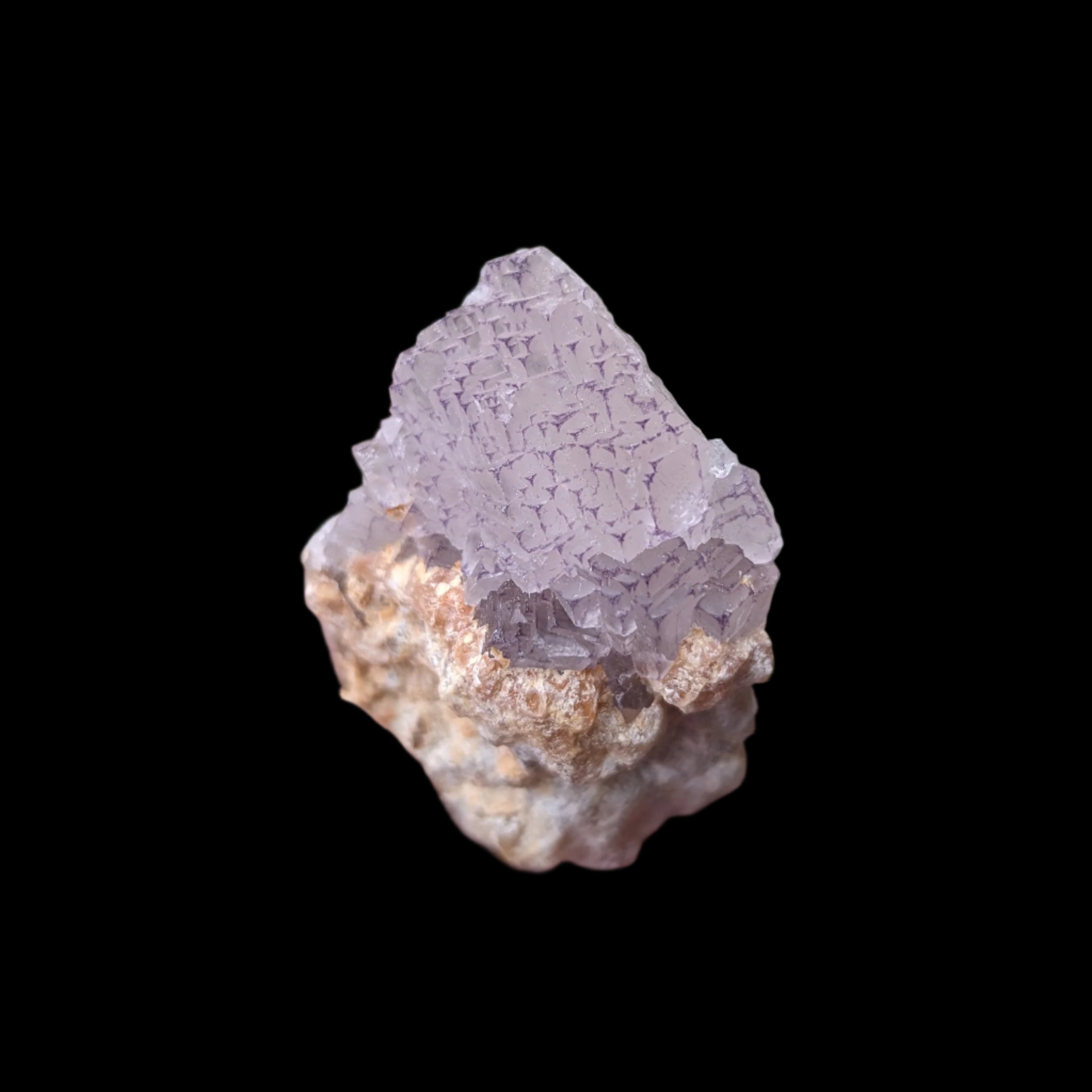 Violet Fluorite cluster 67g in sunlight - Rocks and Things Store