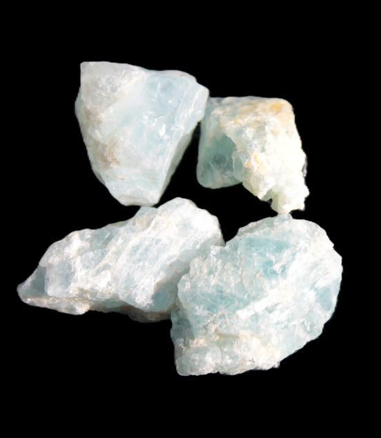 Aquamarine 4/5 natural crystals 8g Rocks and Things