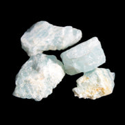 Aquamarine 4/5 natural crystals 8g Rocks and Things