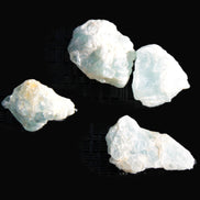Aquamarine 4/5 natural crystals 8g Rocks and Things