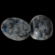 Sodalite two cabochons 5.2/5.3g in sunshine - Rocks and Things Store