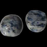 Sodalite two cabochons 5.2/5.3g in sunshine - Rocks and Things Store