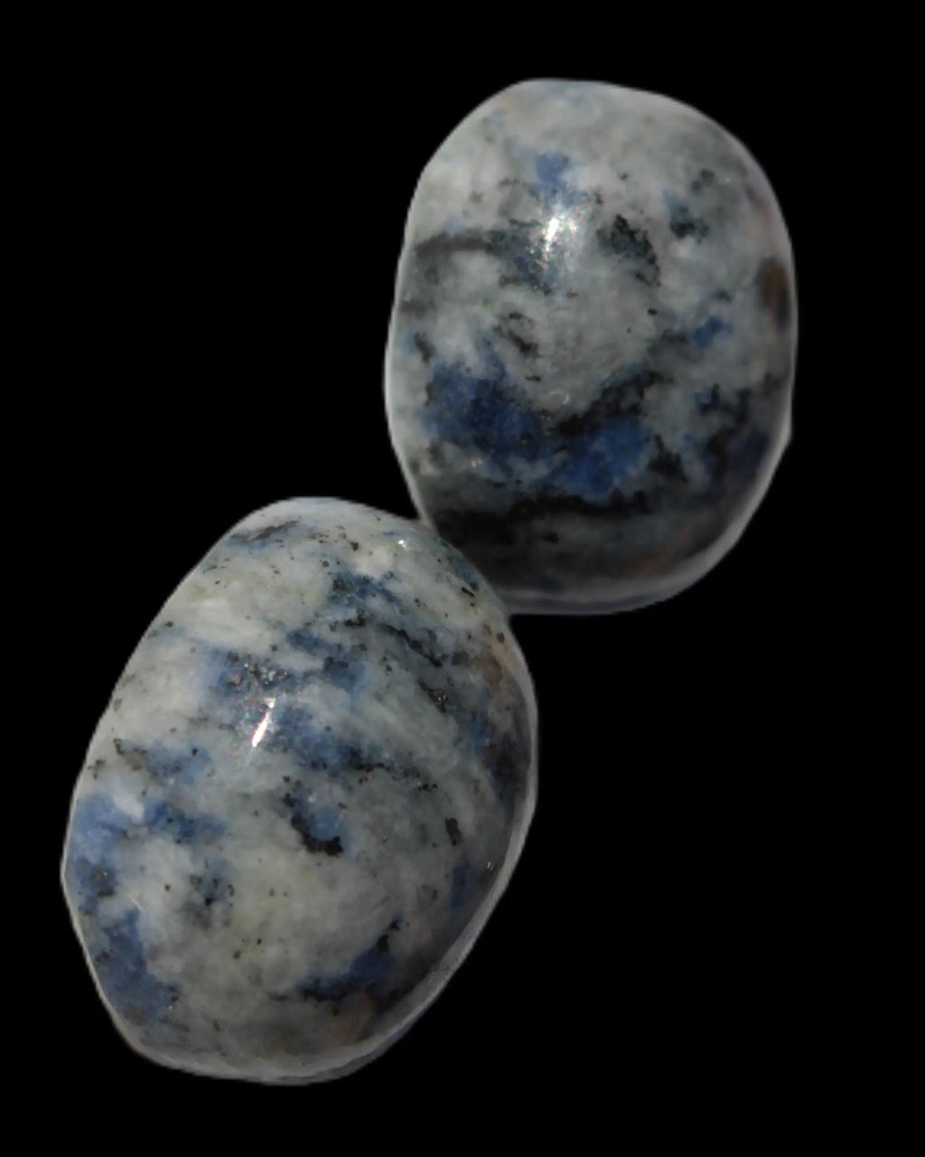 Sodalite two cabochons 5.2/5.3g in sunshine - Rocks and Things Store