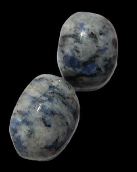Sodalite two cabochons 5.2/5.3g in sunshine - Rocks and Things Store
