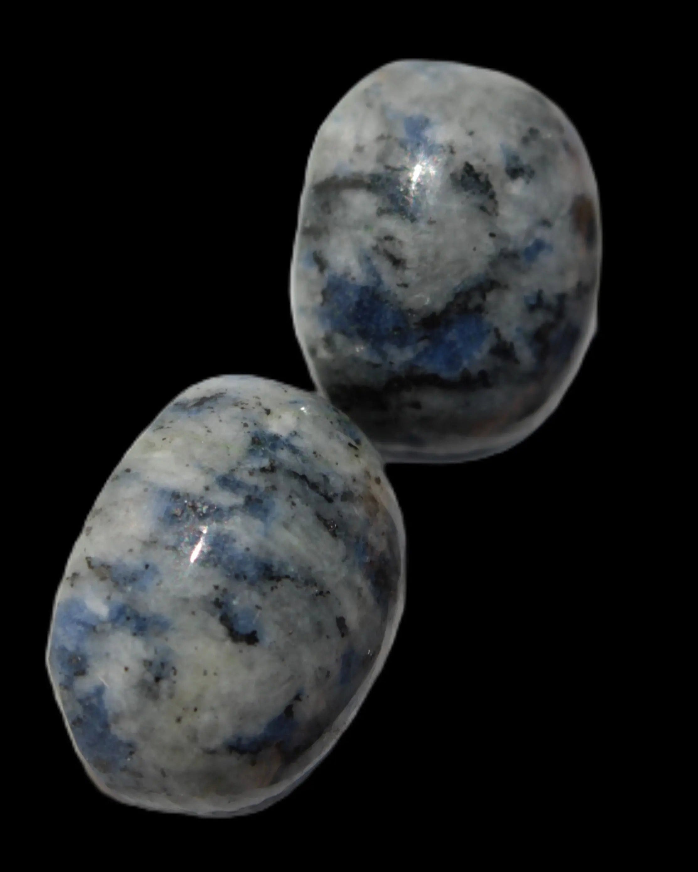 Sodalite two cabochons 5.2/5.3g in sunshine - Rocks and Things Store