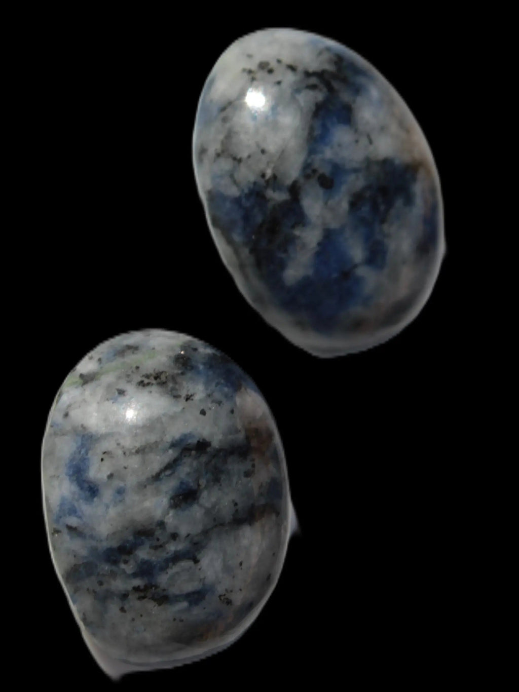 Sodalite two cabochons 5.2/5.3g in sunshine - Rocks and Things Store