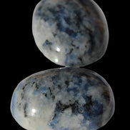 Sodalite 2 polished cabochons 13*17mm - 14*17mm 5.6/5.8g in sunshine - Rocks and Things Store