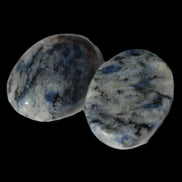 Sodalite 2 polished cabochons 13*17mm - 14*17mm 5.6/5.8g in sunshine - Rocks and Things Store