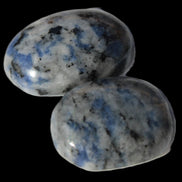 Sodalite 2 polished cabochons 13*17mm - 14*17mm 5.6/5.8g in sunshine - Rocks and Things Store
