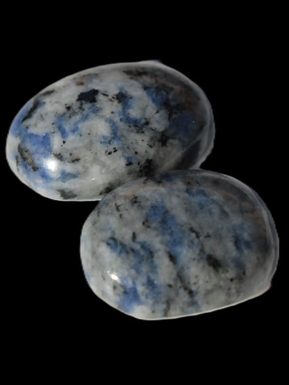 Sodalite 2 polished cabachons 13*17mm - 14*17mm  (2.7-2.9g each)  5.6/5.8g Rocks and Things