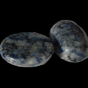 Sodalite 2 polished cabochons 13*17mm - 14*17mm 5.6/5.8g in sunshine - Rocks and Things Store