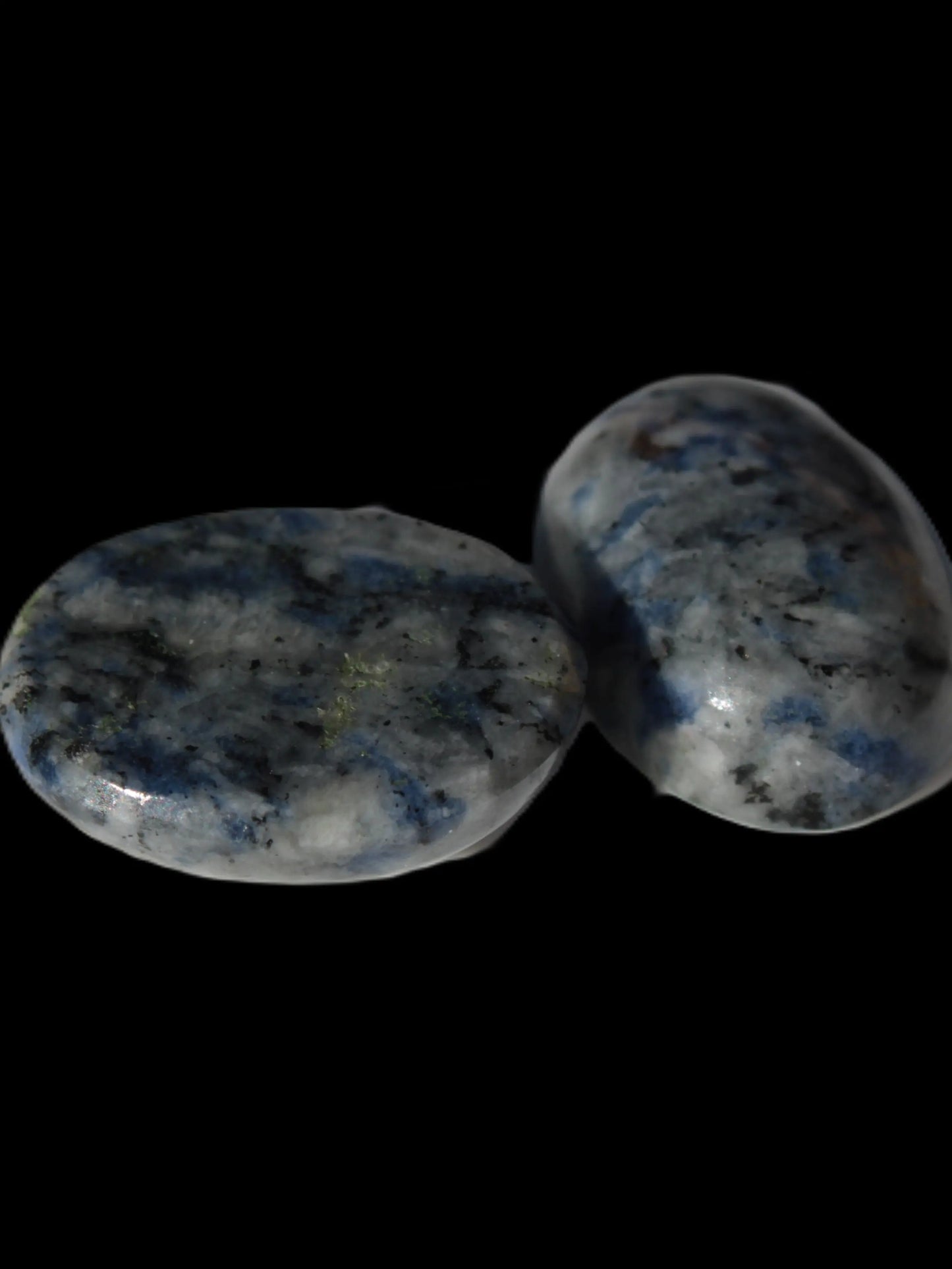 Sodalite 2 polished cabachons 13*17mm - 14*17mm  (2.7-2.9g each)  5.6/5.8g Rocks and Things