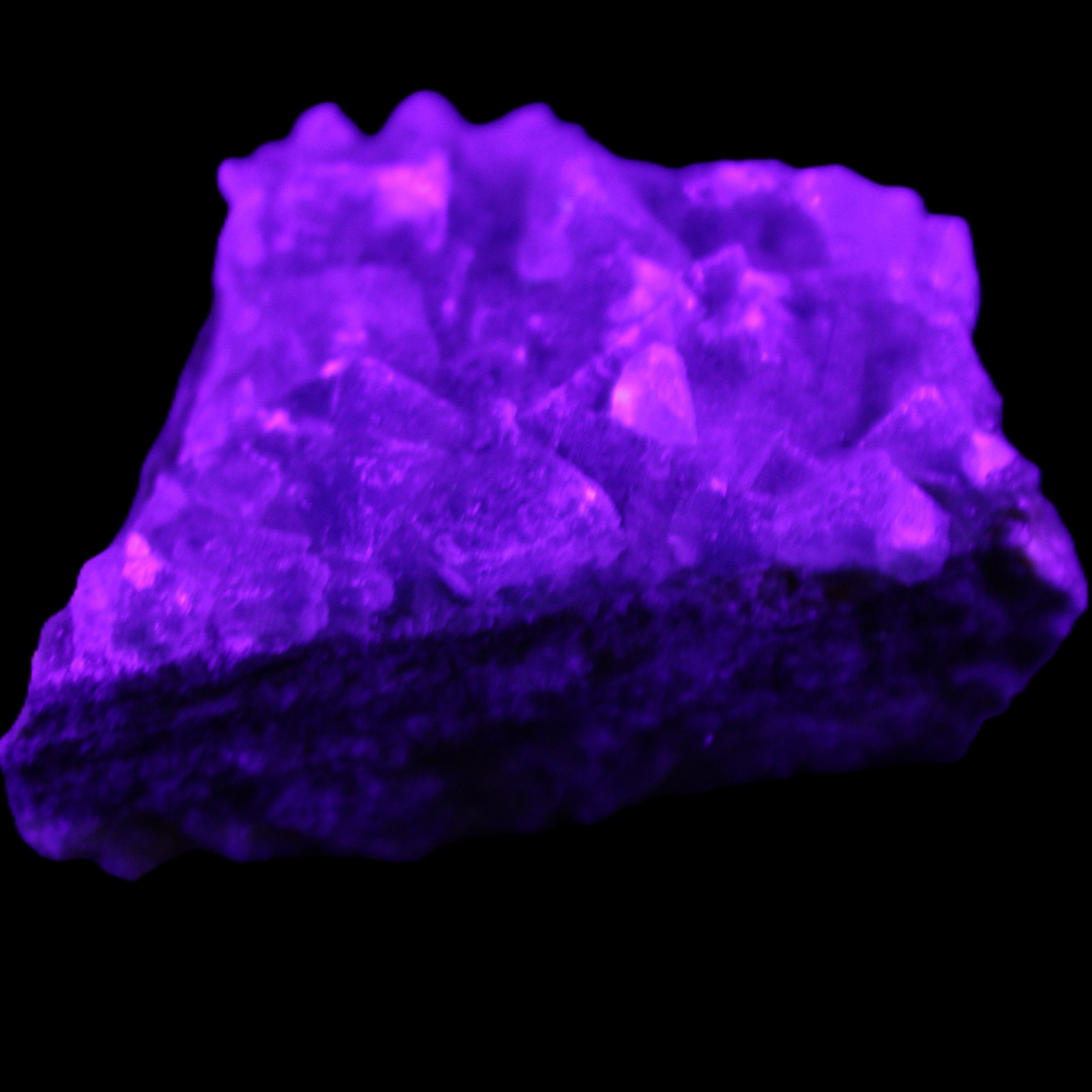 Fluorite geode cluster 85g in sunlight - Rocks and Things Store