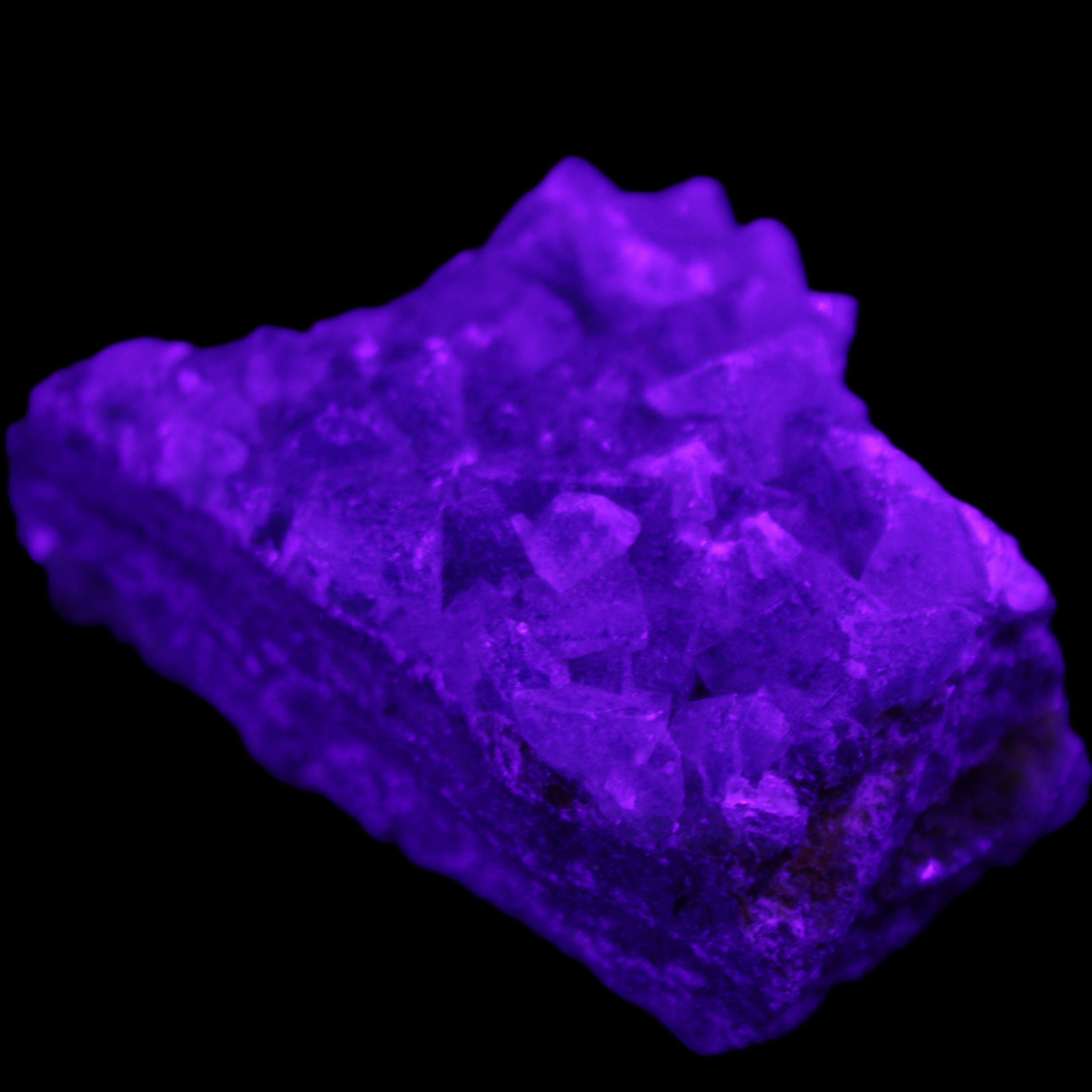 Fluorite geode cluster 85g in sunlight - Rocks and Things Store