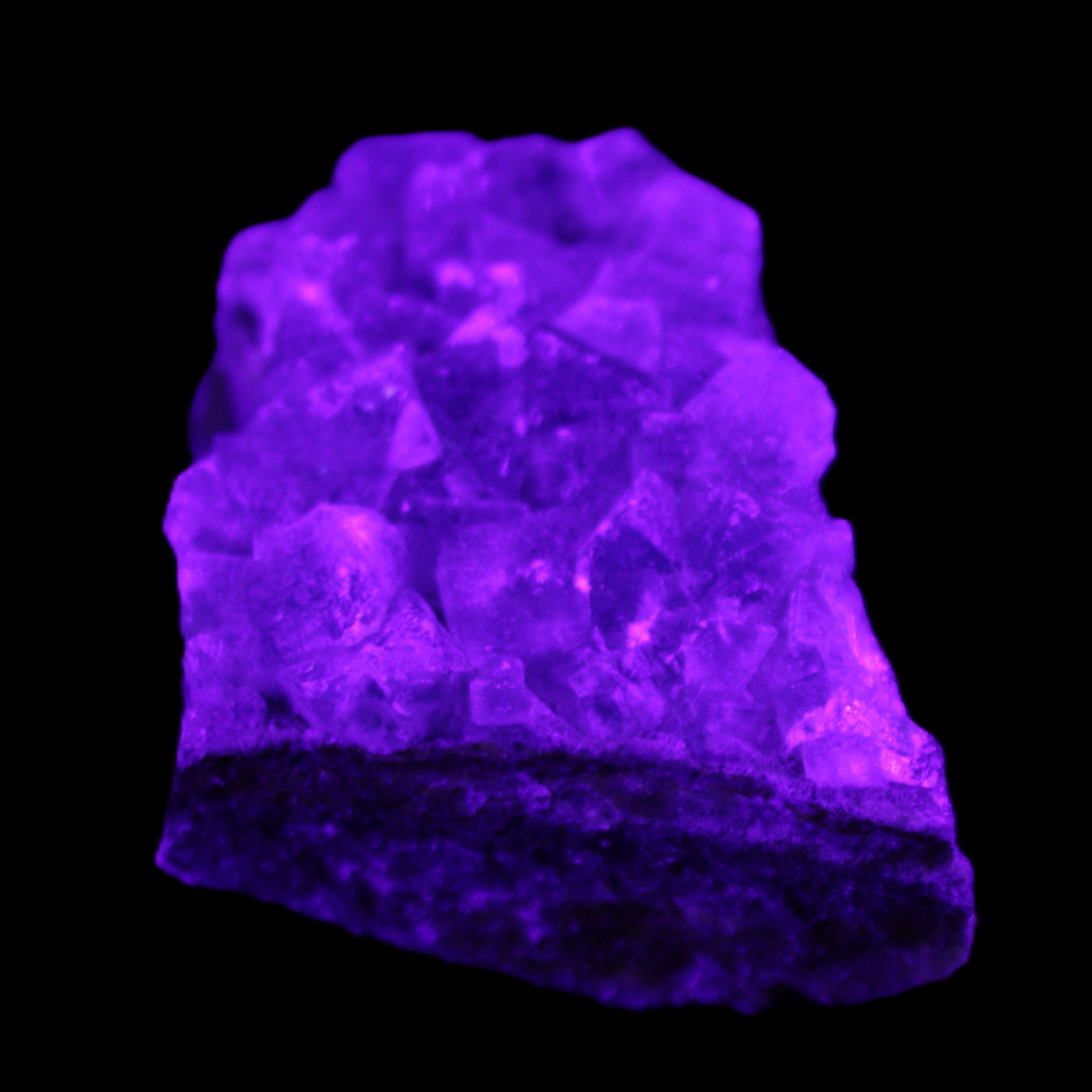 Fluorite geode cluster 85g in sunlight - Rocks and Things Store