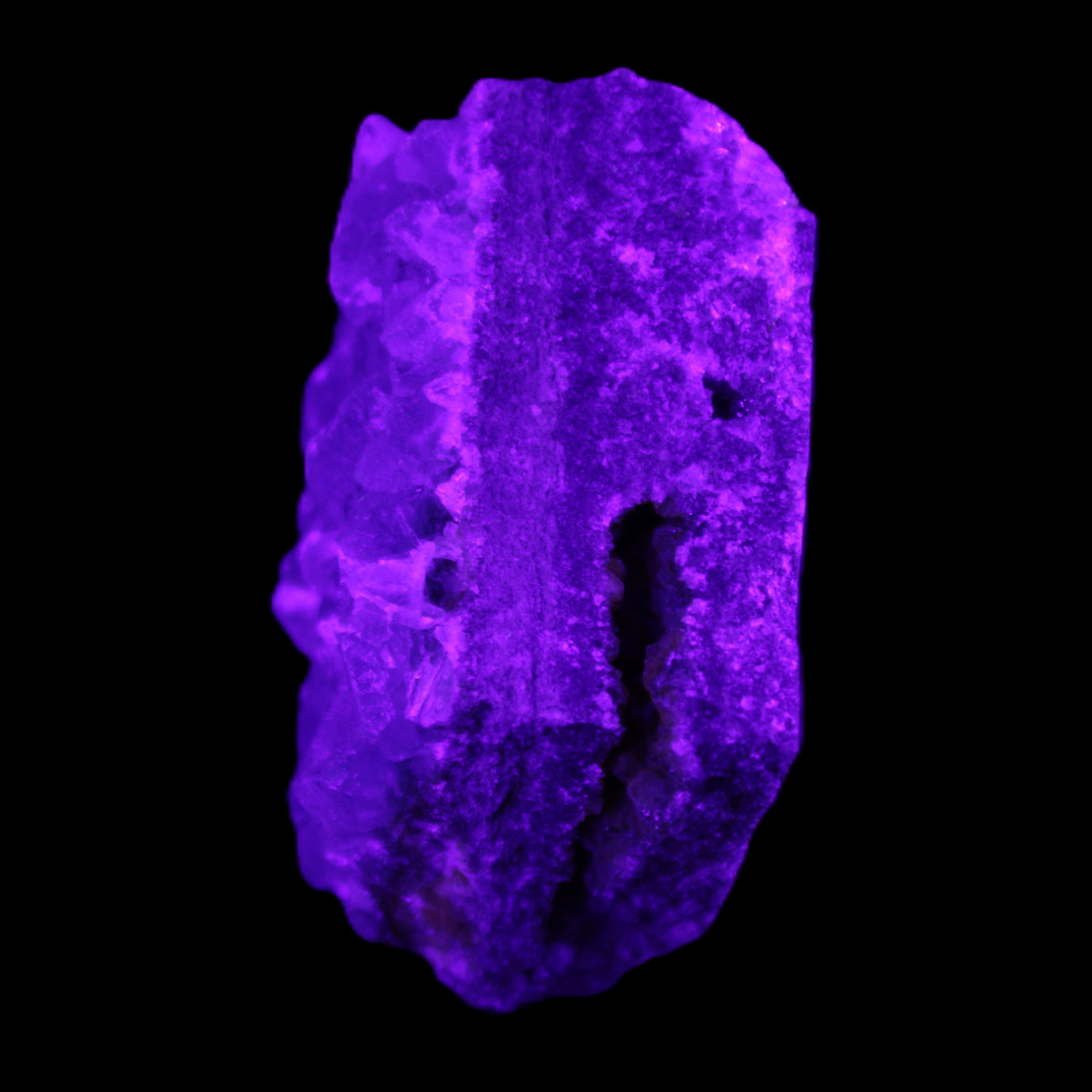 Fluorite geode cluster 85g in sunlight - Rocks and Things Store