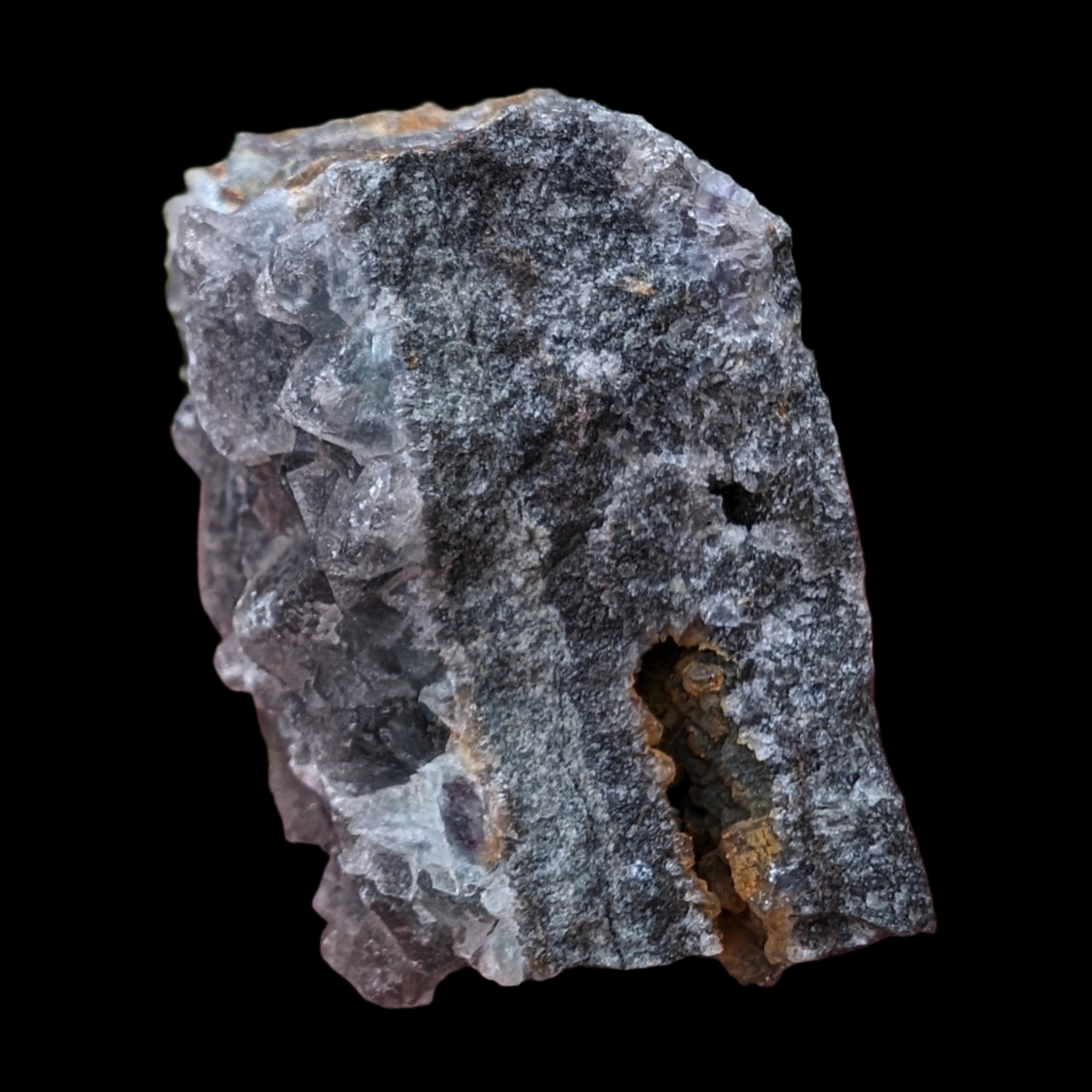 Fluorite geode cluster 85g in sunlight -  Rocks and Things Store