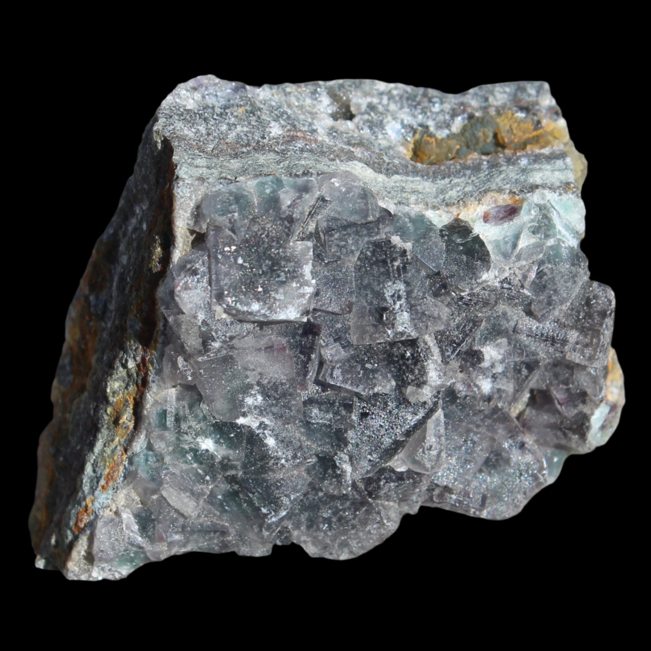 Fluorite geode cluster 85g in sunlight -  Rocks and Things Store