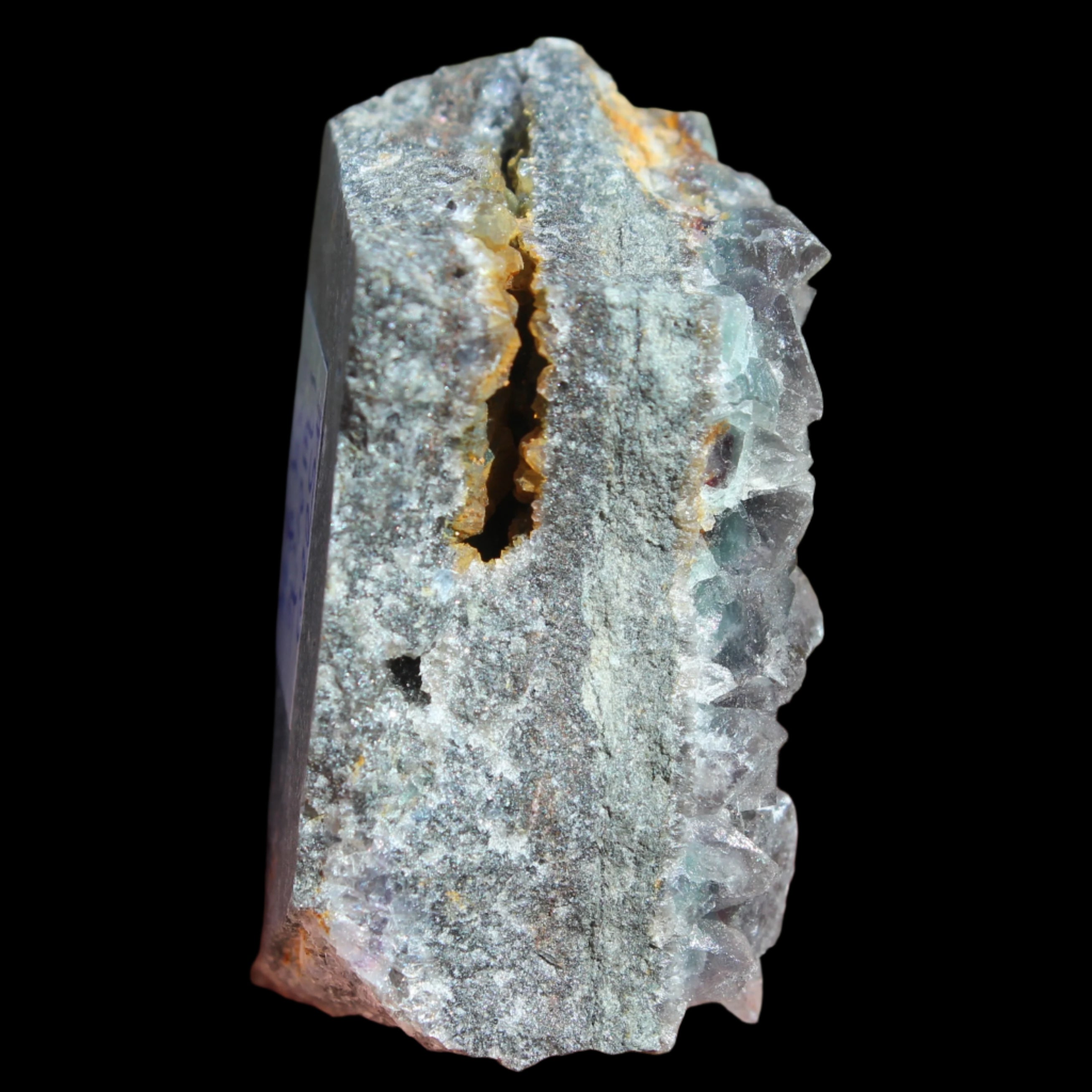 Fluorite geode cluster 85g in sunlight -  Rocks and Things Store